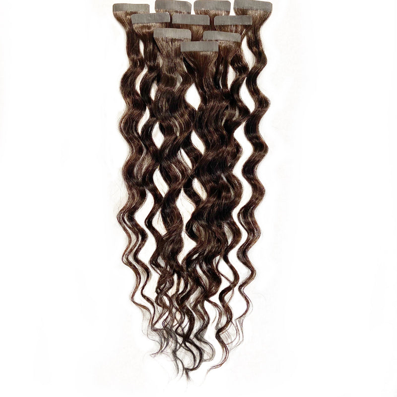 curly tape extensions