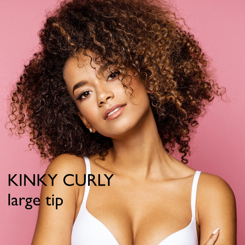 I-Tip Kinky Curly 3C/4A